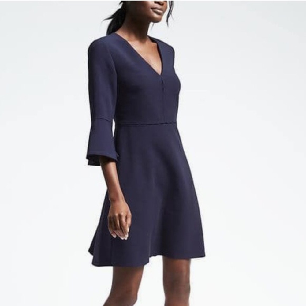Banana Republic Bell Sleeve Dress
